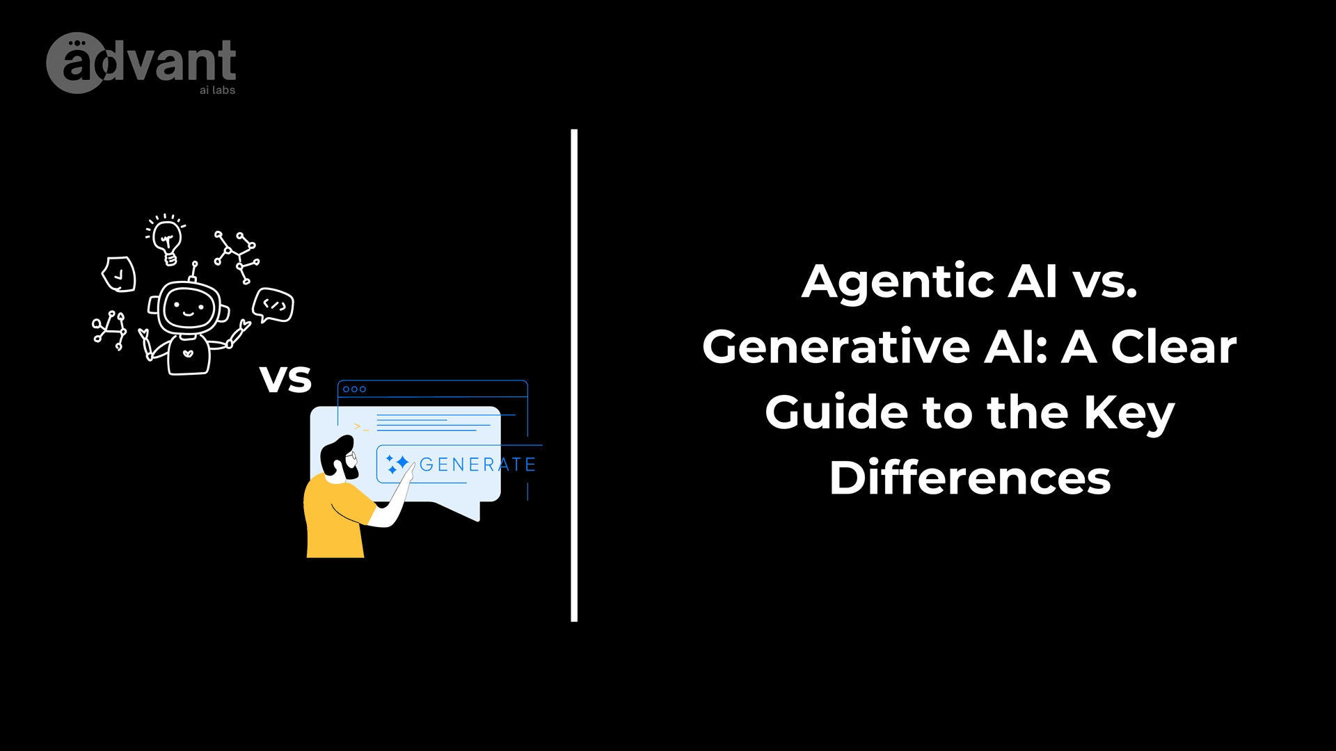 Agentic AI vs. Generative AI: A Clear Guide to the Key Differences