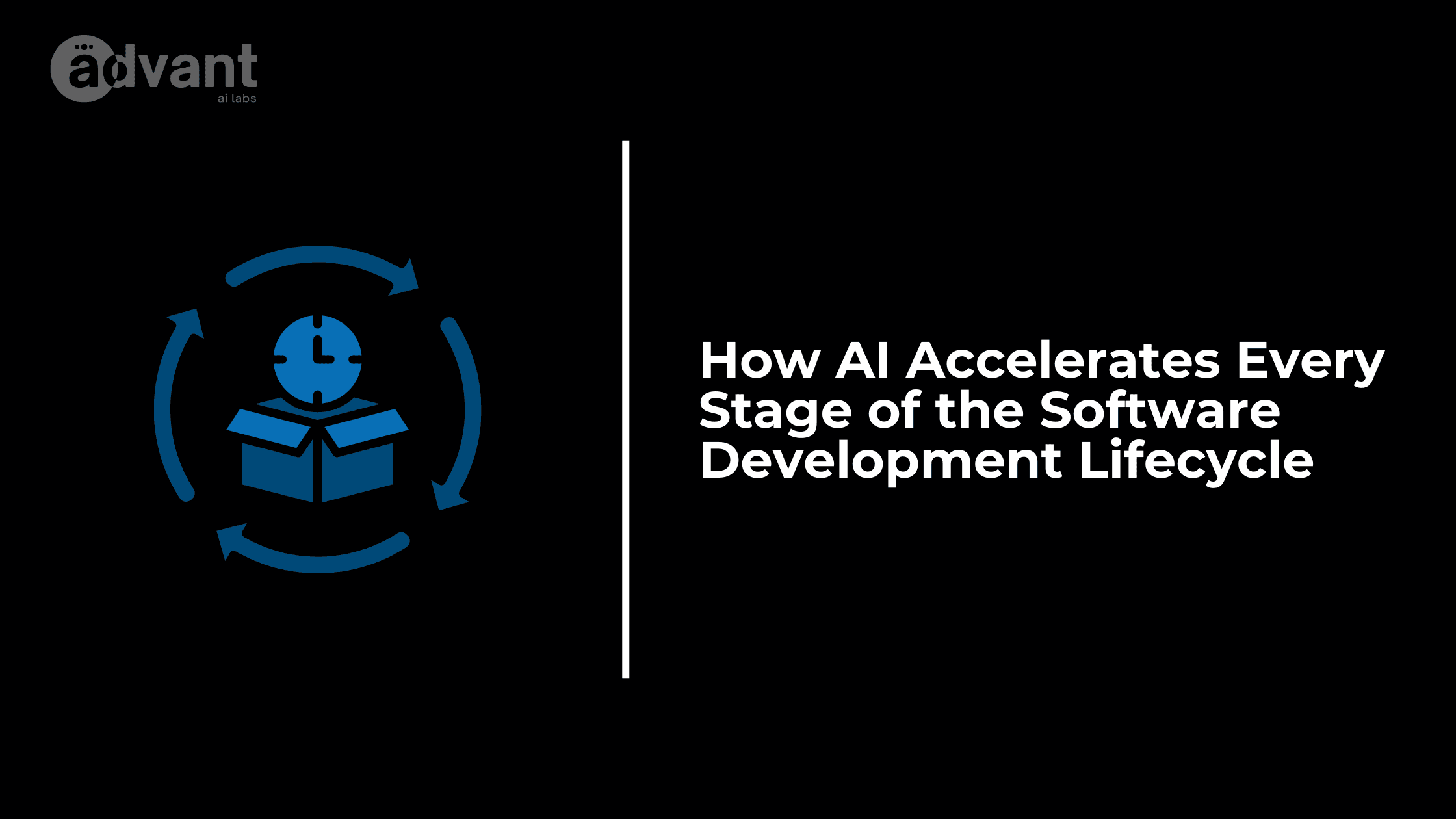 How AI Accelerates Every Stage of the Software Development Lifecycle